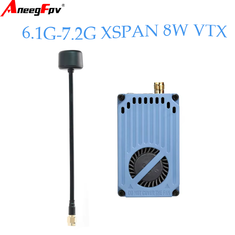 Drone Receiver - RUSHFPV 6.1‑7.2G 8W X61728 VTX Video