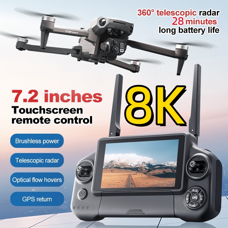 8K 3 Axis Gimbal Brushless 7.2 - Drone Gps Module 评论和价格