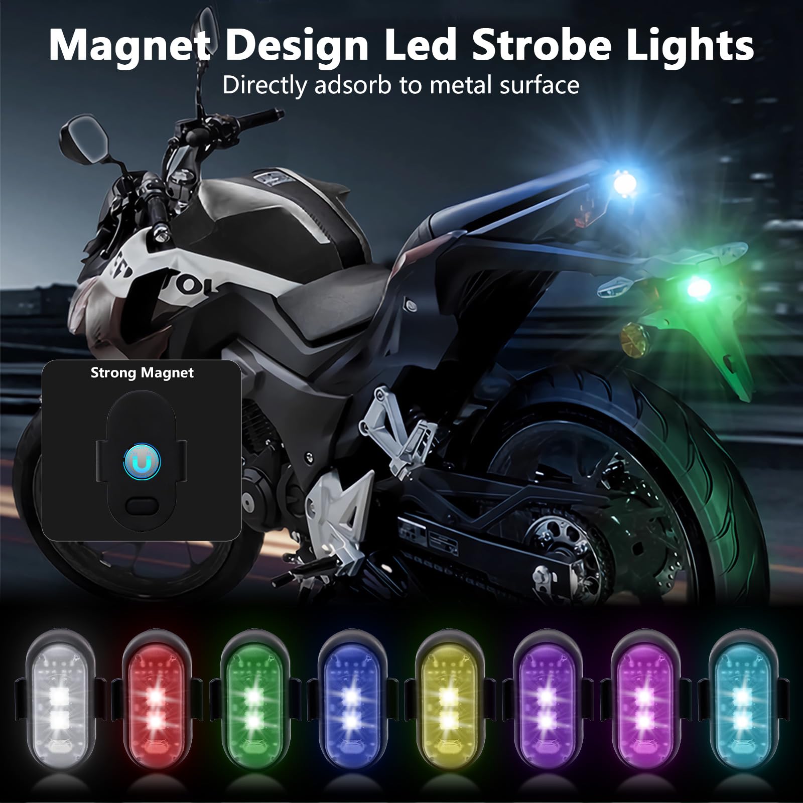 4 Pcs Led Strobe Lights with R - Drone Led Light 评论和价格