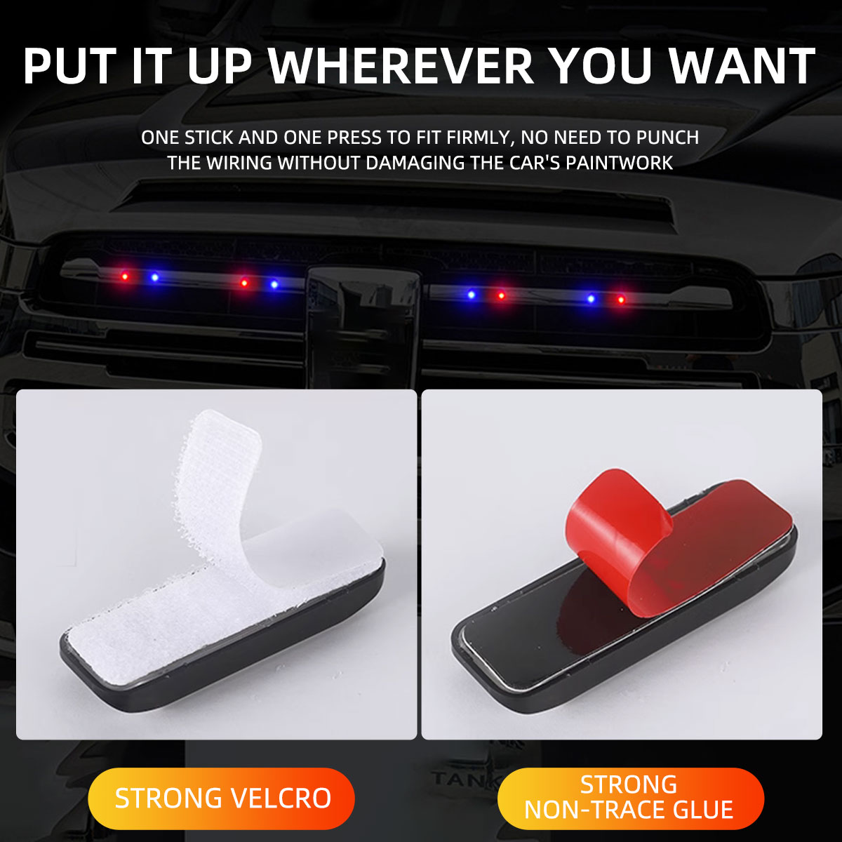Solar Power Anti-Theft Alarm L - Drone Led Light 评论和价格