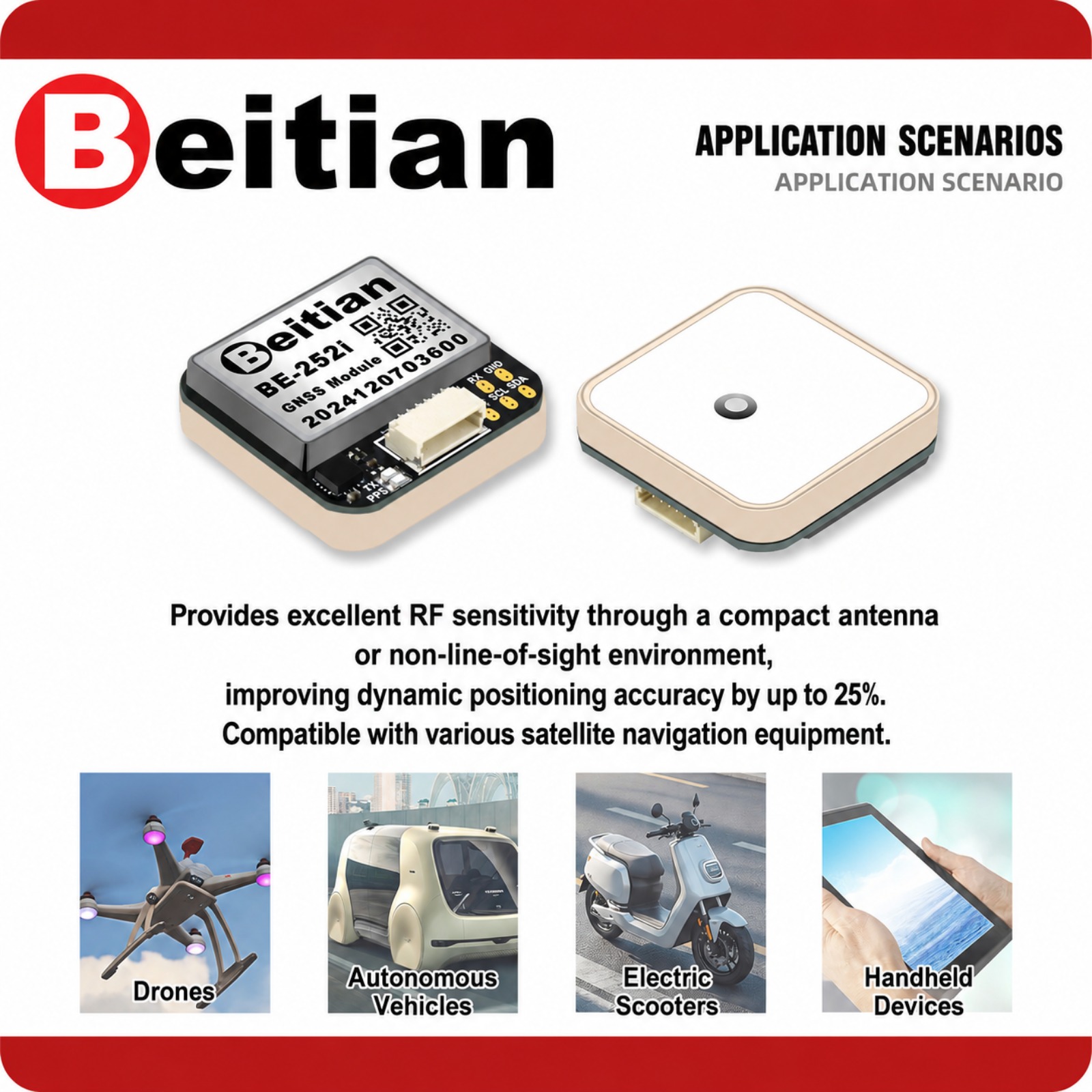 Beitian M10 Triple Mode GNSS C - Drone Gps Module 评论和价格