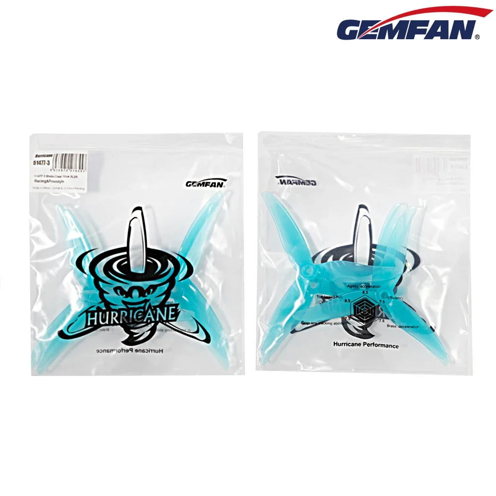 10Pairs (10CW + 10CCW) Gemfan  - Drone Propeller 评论和价格
