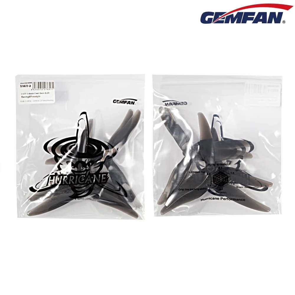 10Pairs (10CW + 10CCW) Gemfan  - Drone Propeller 评论和价格