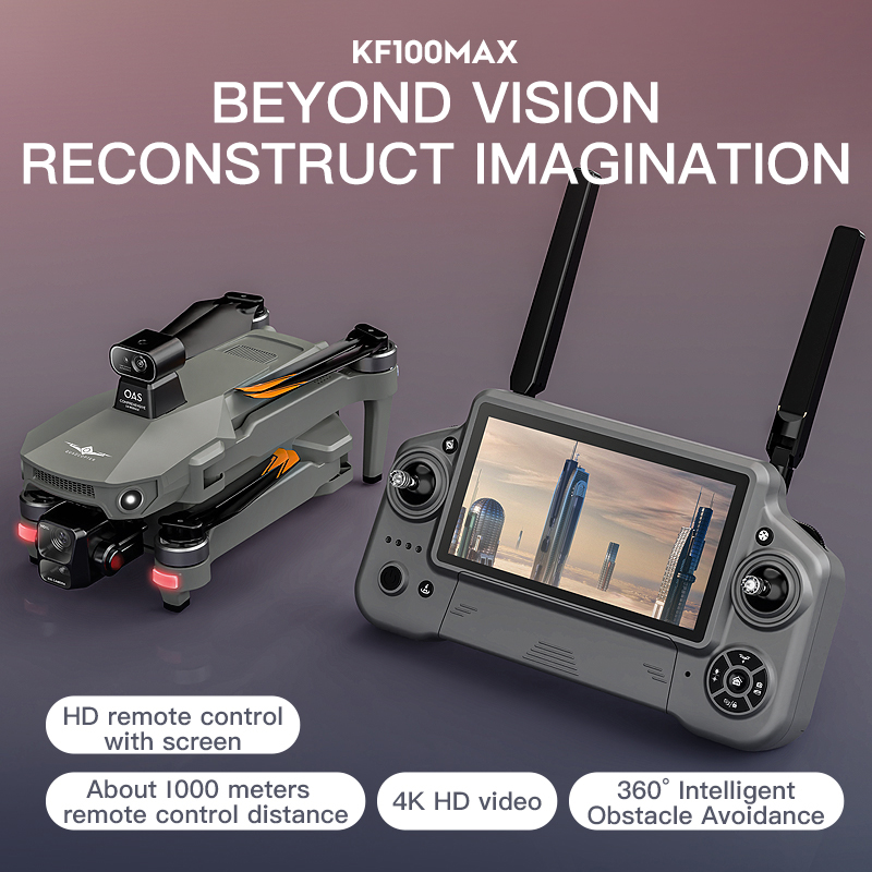 KF100 MAX GPS Drone 4K Camera  - Drone Gimbal 评论和价格