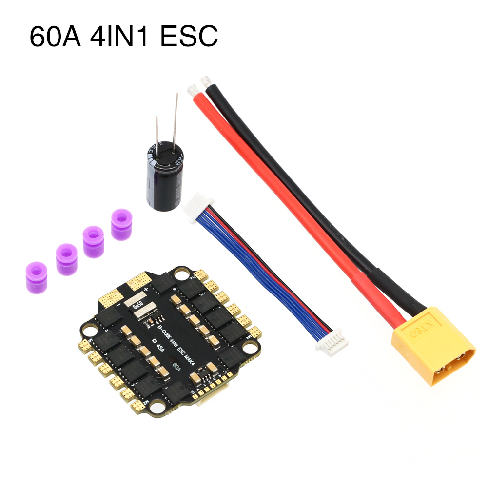 UAngel 4IN1 45A 60A ESC BLHELI - Drone Esc 评论和价格