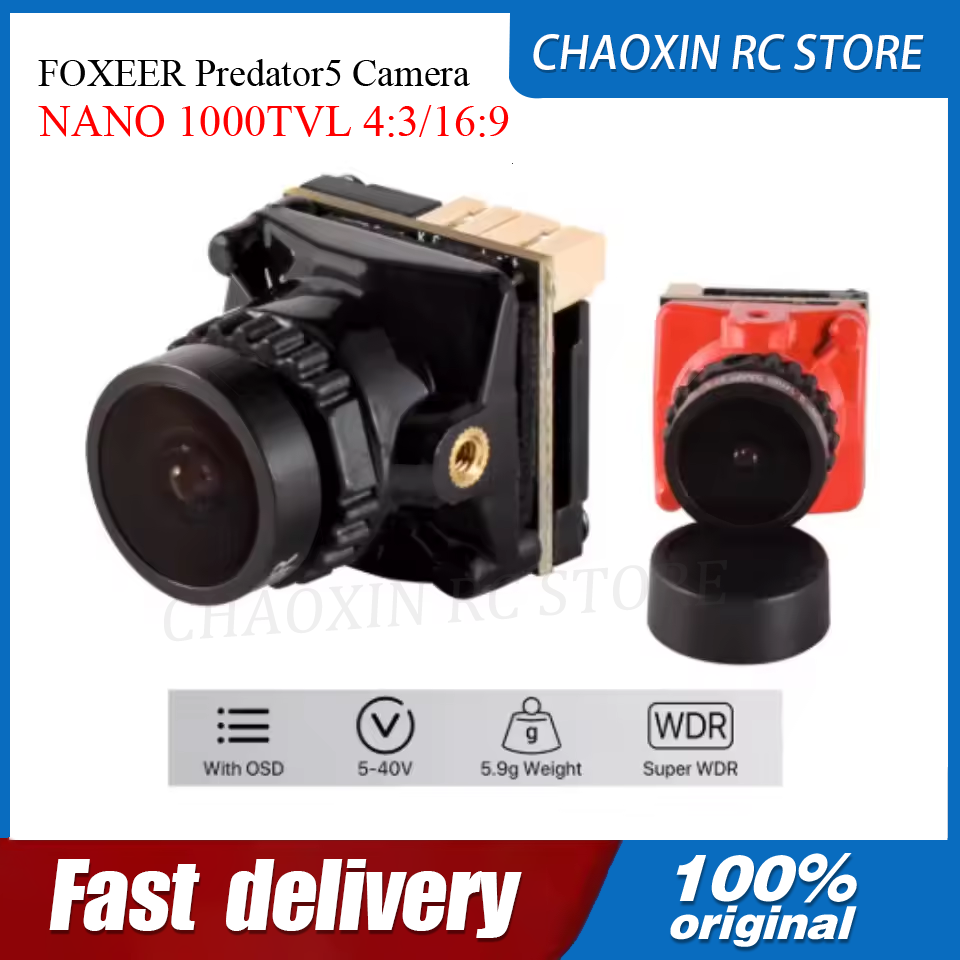 FOXEER Predator5 Camera NANO 1 - Drone Battery 评论和价格
