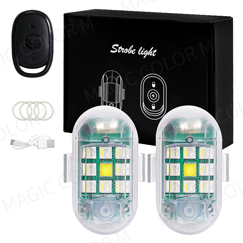 2PCS Wireless LED Strobe Light - Drone Led Light 评论和价格