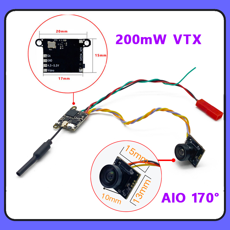 SLONWAKE 5.8G 1200TVL FPV Came - Drone Frame 评论和价格