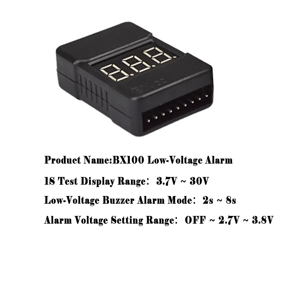 BX100 1-8S Lipo Battery Voltag - Drone Buzzer 评论和价格