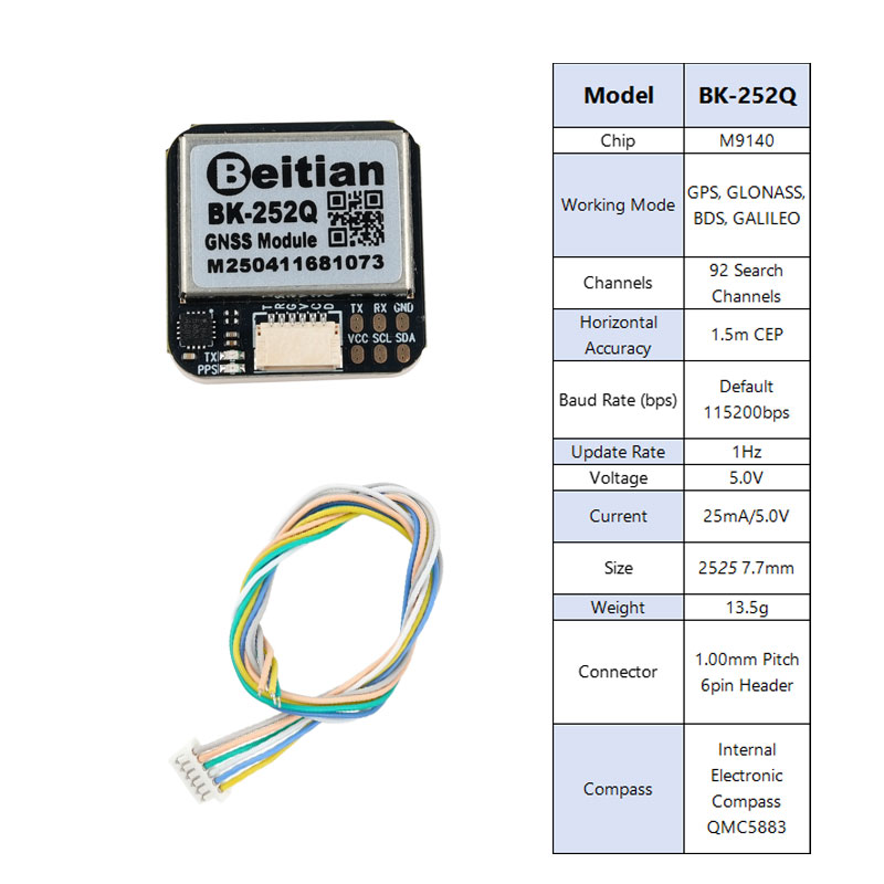 Beitian BK-252Q GPS GNSS Modul - Drone Gps Module 评论和价格